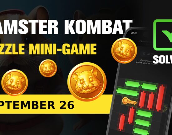 Hamster Kombat Mini Game Puzzle Solution - September 26, 2024