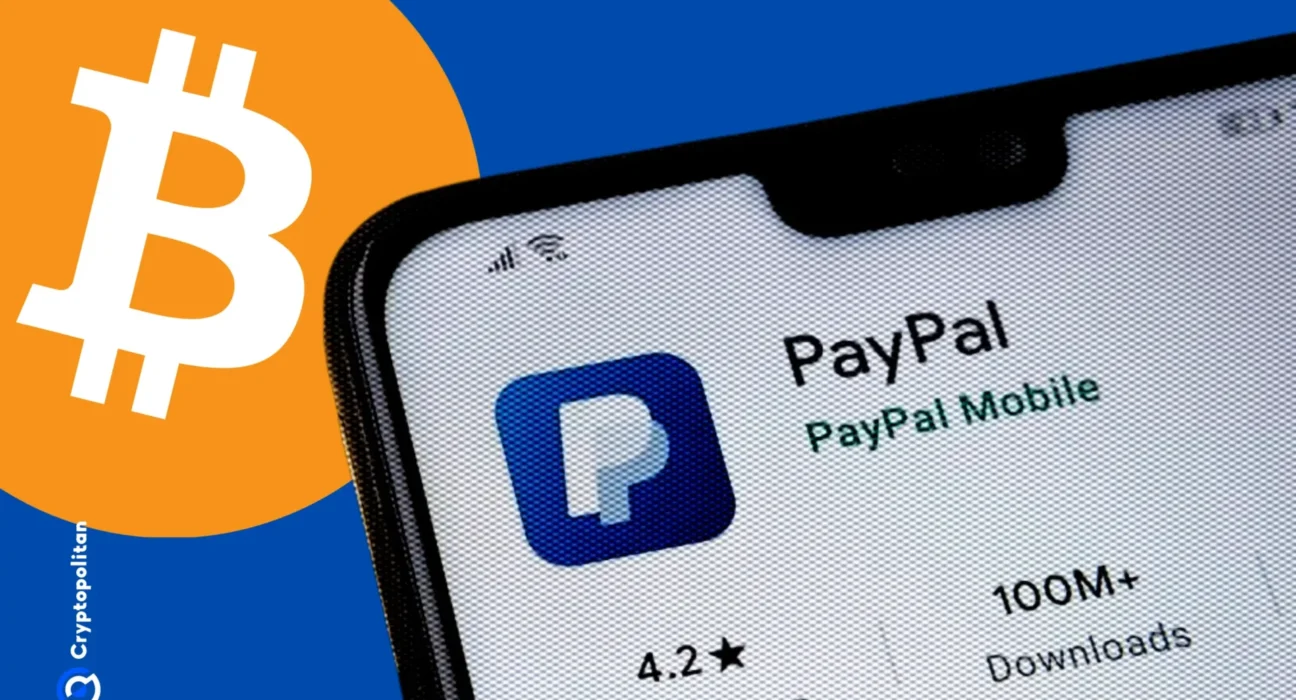 PayPal now allow business accounts to trade crypto