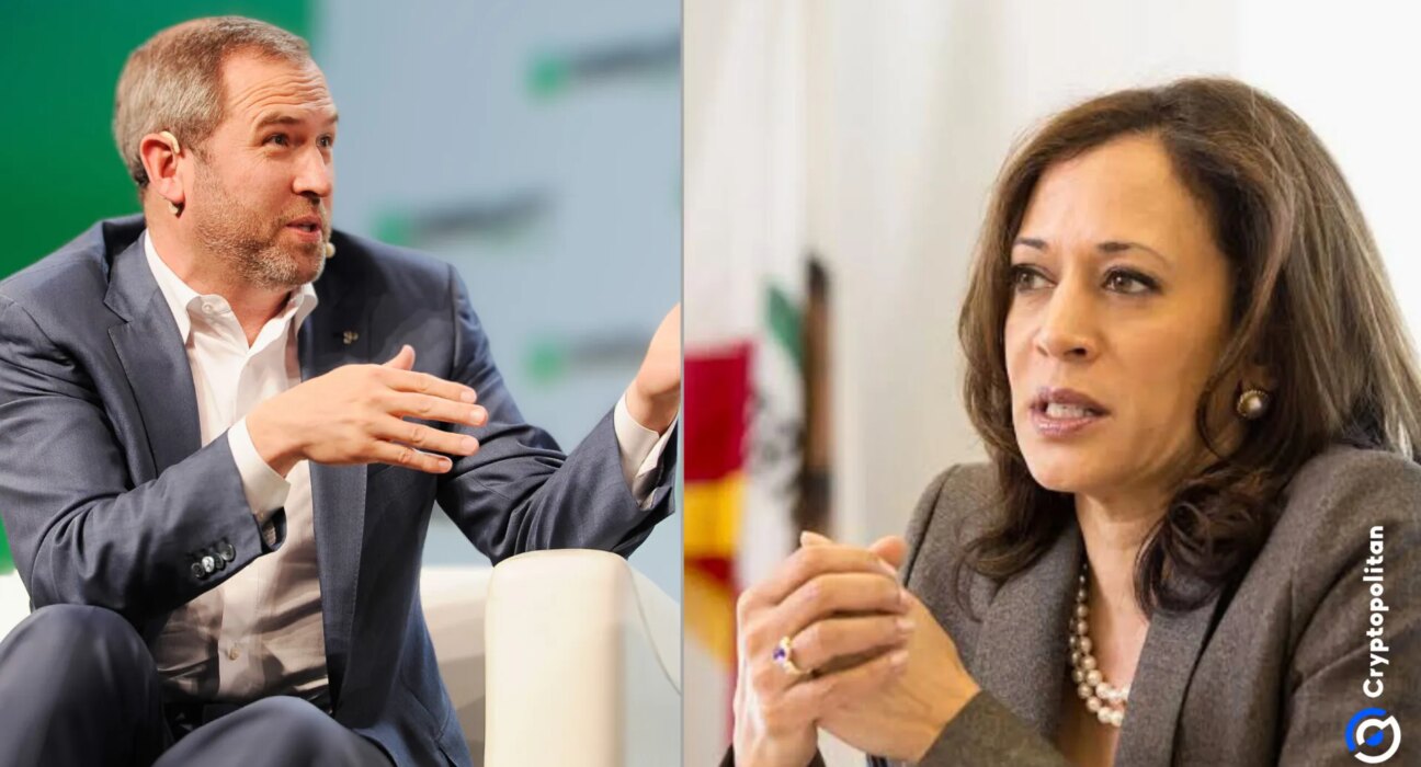 Ripple CEO praises Kamala Harris as crypto’s nuanced ally amid election turmoil