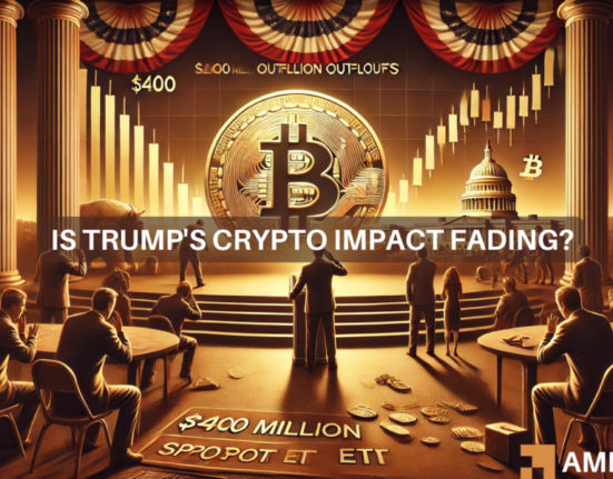 BTC ETFs face $400m outflows: Is Trump's Bitcoin effect stalling?