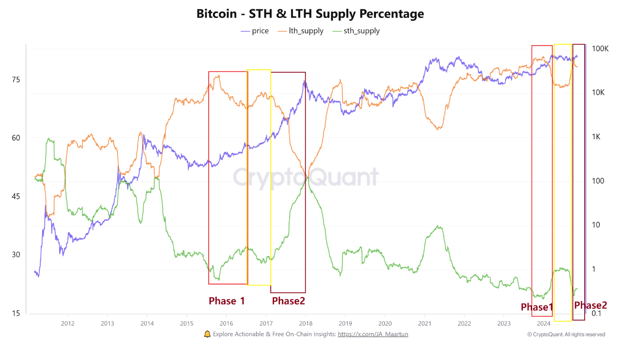 Bitcoin Long-Term Holder Supply