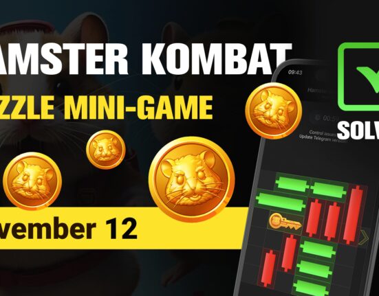 Hamster Kombat Mini Game Puzzle Solution - November 12, 2024