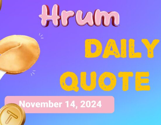 Hrum Quote of the Day - November 14, 2024