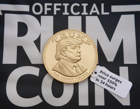 Official Trump (TRUMP) Coin Price Surges Near 350% in 24 Hours