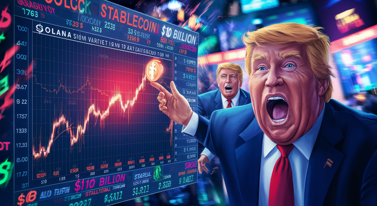 Solana Hits $10 Billion in Stablecoin Holdings as Trump Memecoin Mania Grips the Market