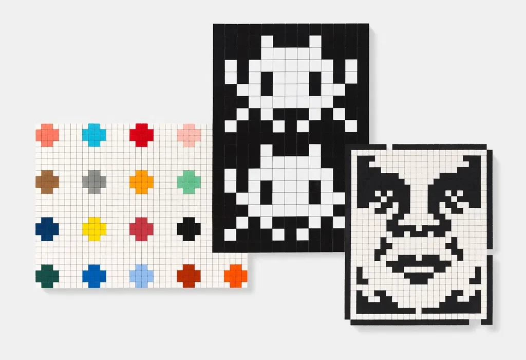 Triple Trouble: Shepard Fairey, Damien Hirst, and Invader Join Forces for Monumental Exhibition at Newport Street Gallery | NFT CULTURE | NFT News | Web3 Culture